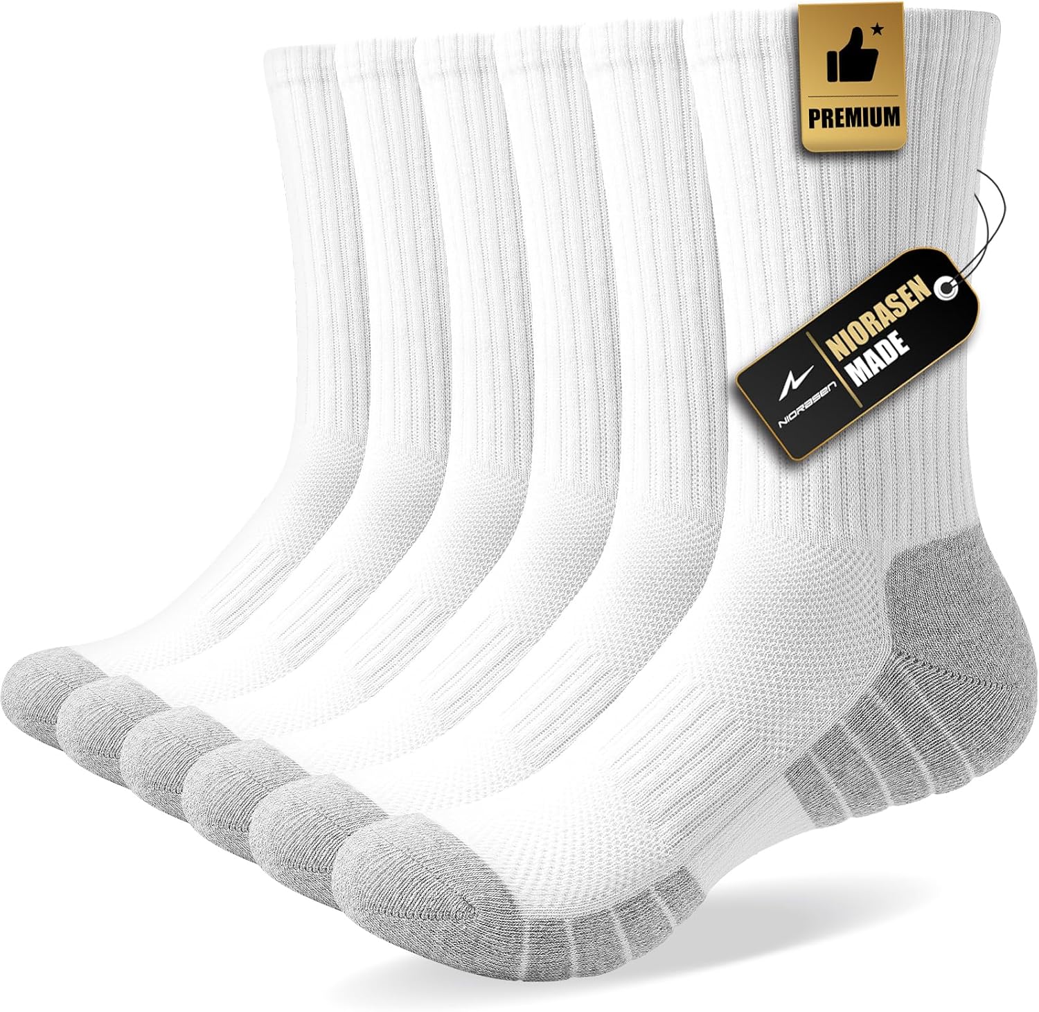 Sportsocken – für Damen, für Herren, atmungsaktiv, aus Baumwolle