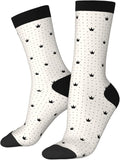 Motivsocken: unisex, halbhoch